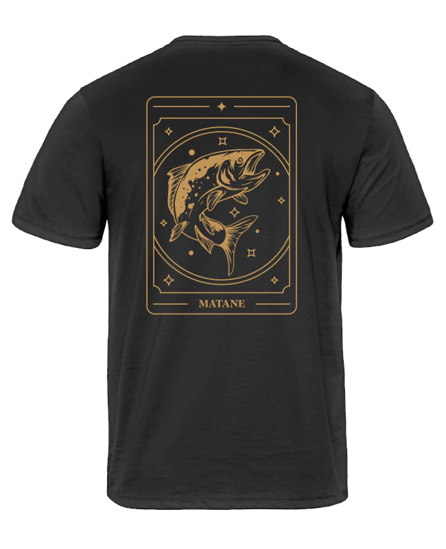 CEGEP DE MATANE - S05500 T-shirt en coton biologique unisexe - SE. S10555 (AVD) - SE. S15878 (DOS)