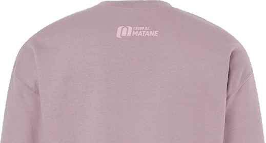 CEGEP DE MATANE - SF000 Molleton col rond unisexe - SE. S15877 (AV)