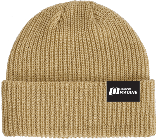 CÉGEP DE MATANE - 914 Tuque à rebord côtelée - ETT. ETT1064 (Z)